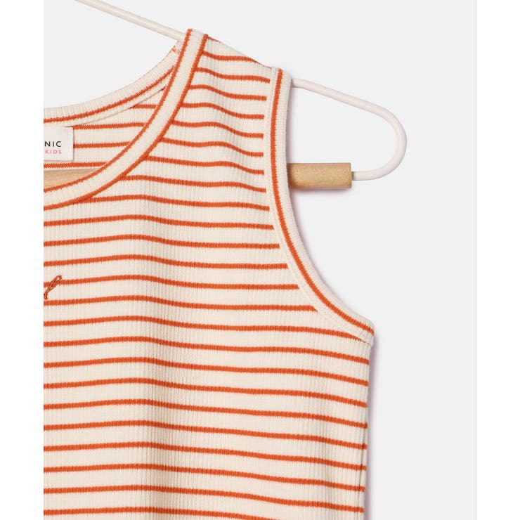 【KIDS】ミニロゴ刺繍入りボーダータンクトップ/リンクコーデ | ROPE' PICNIC【KIDS】 | 詳細画像16 