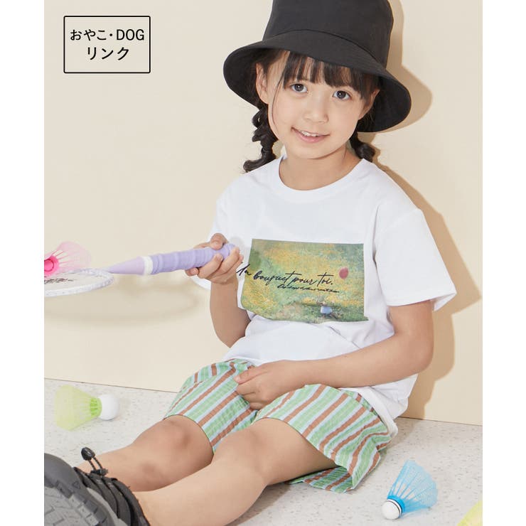 ホワイト(10) | 【KIDS】RENU Logo &Photo Tee/リンクコーデ | ROPE' PICNIC【KIDS】