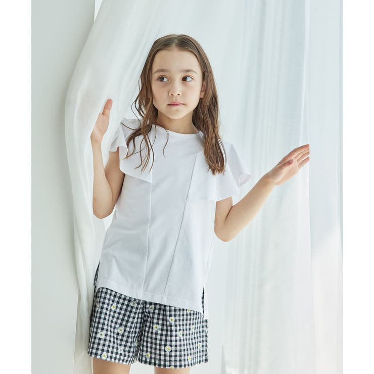 アシンメトリーカットデザイントップス リンクコーデ WEB限定サイズ110cm | ROPE' PICNIC【KIDS】 | 詳細画像5 