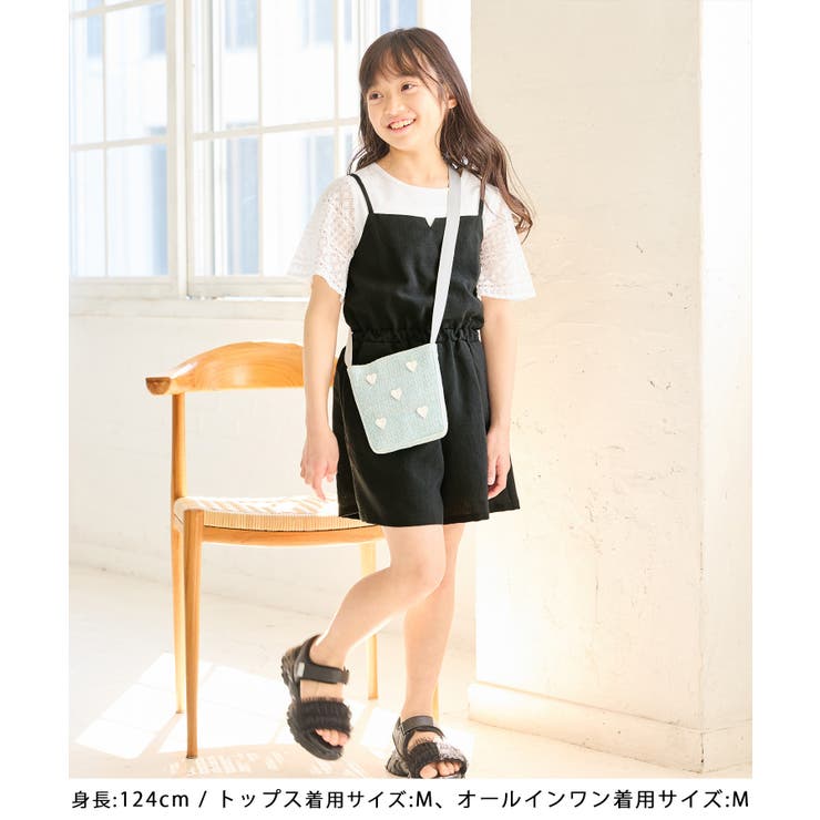 【KIDS キッズ】【UVカット 接触冷感】レースドッキングフレアスリーブトップ… | ROPE' PICNIC【KIDS】 | 詳細画像5 