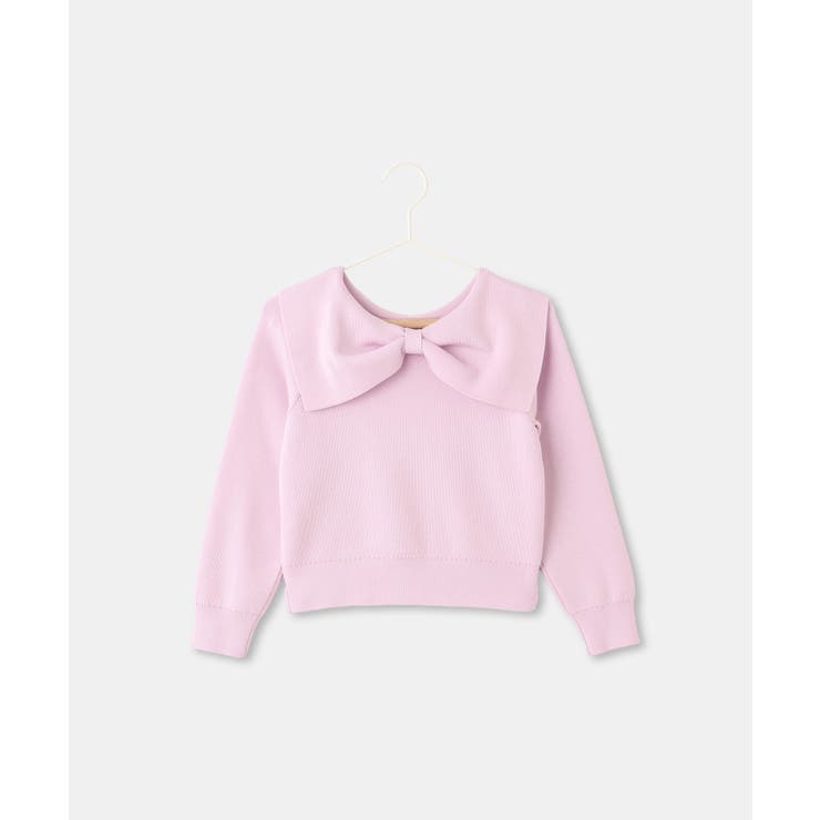 前後2WAYマシュマロニットリボンカラートップス イージーケア リンクコーデ | ROPE' PICNIC【KIDS】 | 詳細画像20 