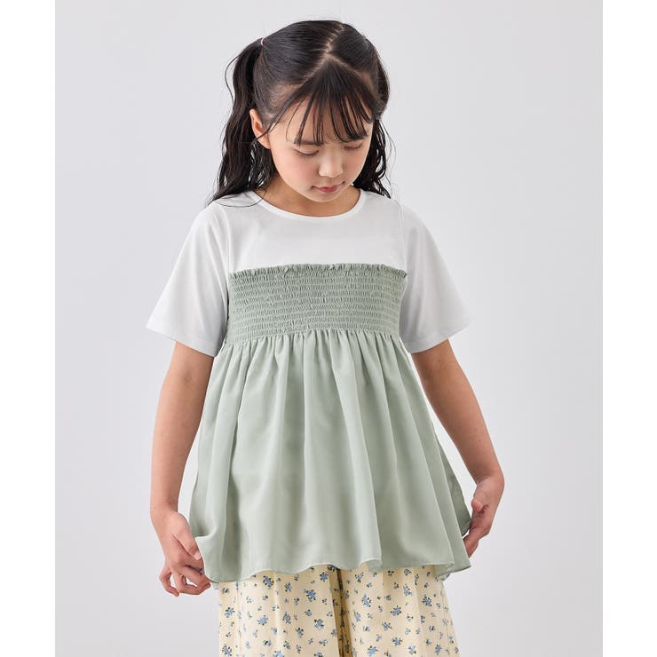【KIDS/キッズ】シャーリングドッキングトップス/リンクコーデ | ROPE' PICNIC【KIDS】 | 詳細画像16 
