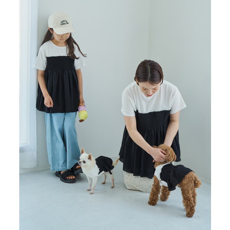 【KIDS/キッズ】シャーリングドッキングトップス/リンクコーデ | ROPE' PICNIC【KIDS】 | 詳細画像7 
