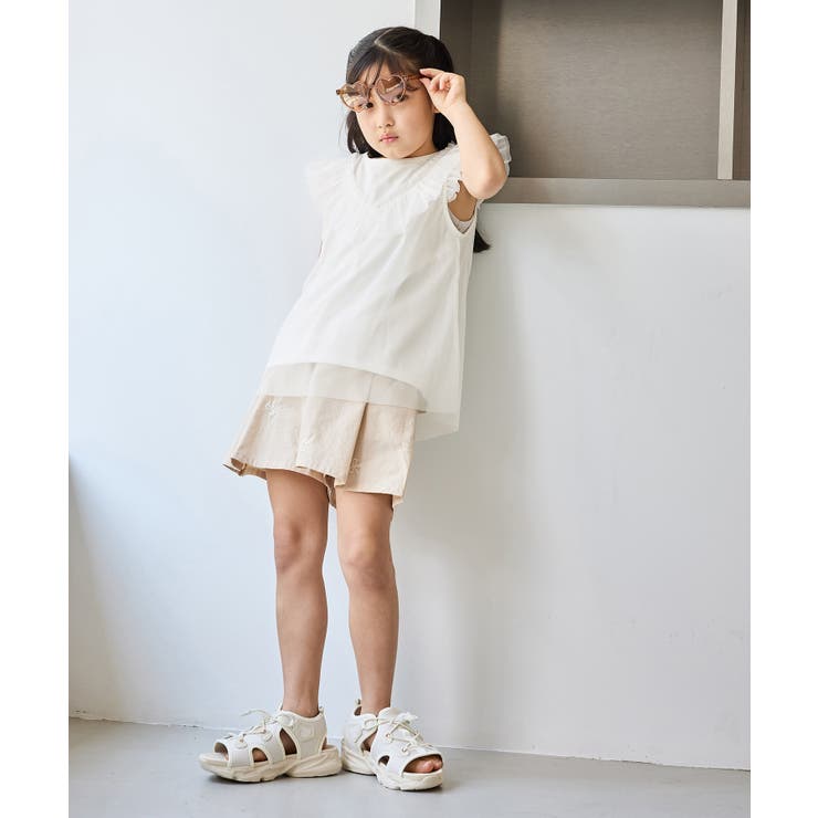 【KIDS/キッズ】チュールフリルトップス/リンクコーデ | ROPE' PICNIC【KIDS】 | 詳細画像7 