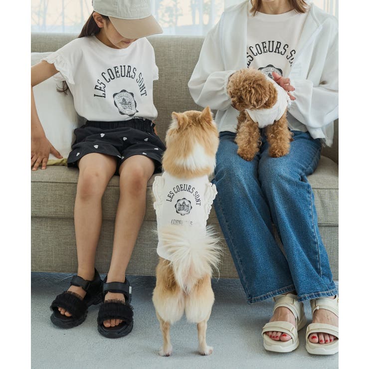 【KIDS/キッズ】カレッジロゴプリントピグメントTシャツ/リンクコーデ | ROPE' PICNIC【KIDS】 | 詳細画像12 