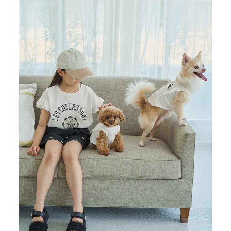 【KIDS/キッズ】カレッジロゴプリントピグメントTシャツ/リンクコーデ | ROPE' PICNIC【KIDS】 | 詳細画像14 