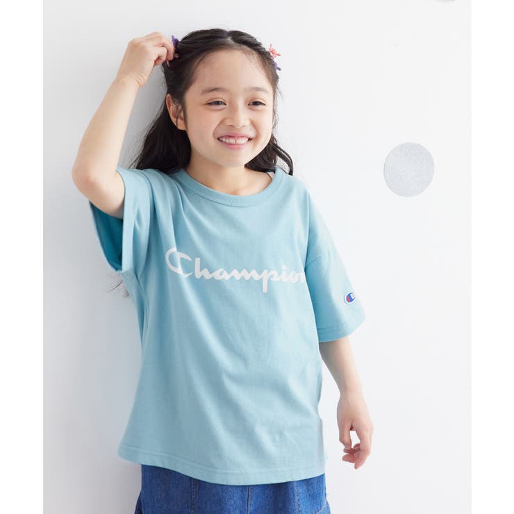 KIDS】【Champion/チャンピオン】オーバーサイズ半袖Tシャツ[品番：RPCW0036208]｜ROPE' PICNIC【KIDS 】（ロペピクニック）のキッズファッション通販｜SHOPLIST（ショップリスト）