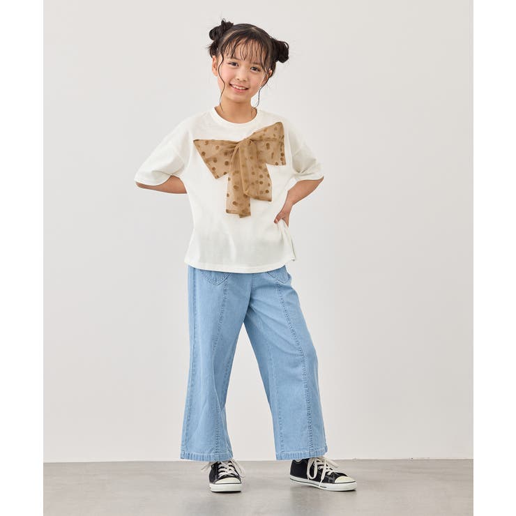 【KIDS/キッズ】ビッグリボンTシャツ | ROPE' PICNIC【KIDS】 | 詳細画像2 
