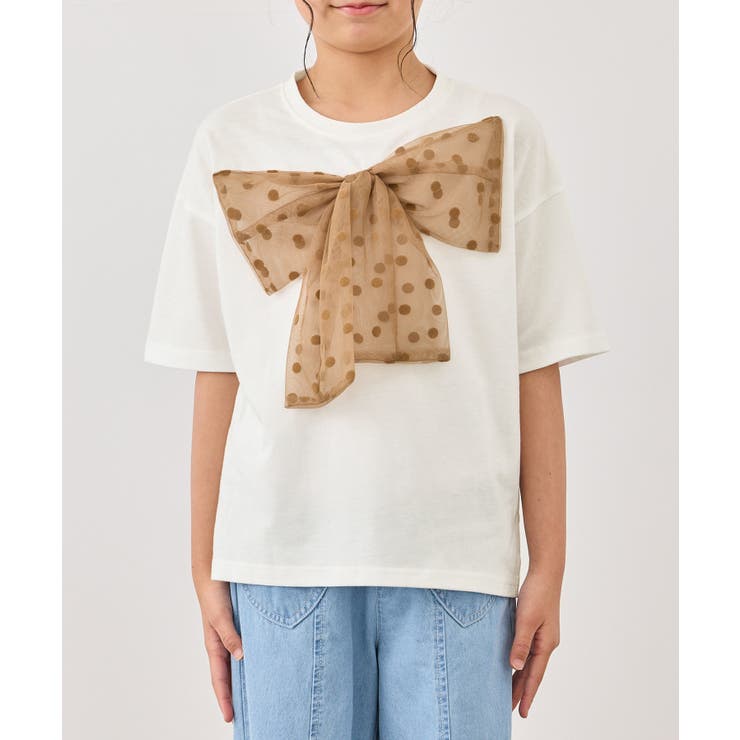 【KIDS/キッズ】ビッグリボンTシャツ | ROPE' PICNIC【KIDS】 | 詳細画像8 