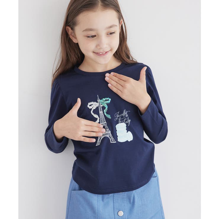 【KIDS】モチーフアソートロングTシャツ | ROPE' PICNIC【KIDS】 | 詳細画像10 