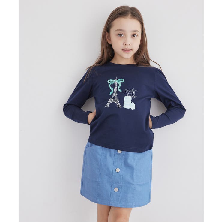 【KIDS】モチーフアソートロングTシャツ | ROPE' PICNIC【KIDS】 | 詳細画像11 