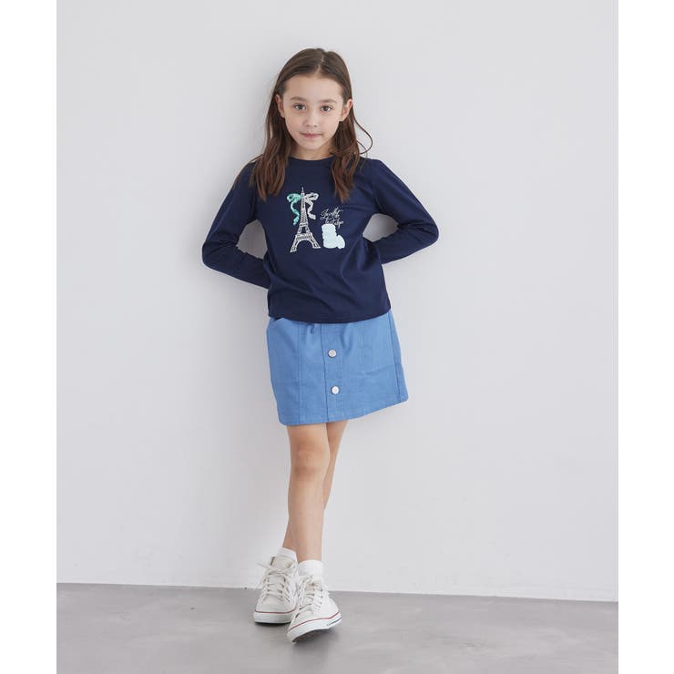 【KIDS】モチーフアソートロングTシャツ | ROPE' PICNIC【KIDS】 | 詳細画像9 