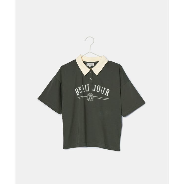 【KIDS】カレッジロゴオーバーポロシャツ/接触冷感 | ROPE' PICNIC【KIDS】 | 詳細画像15 