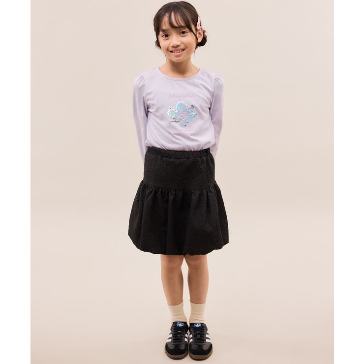 【KIDS/キッズ】【吸水速乾】フラワースパンコールトップス | ROPE' PICNIC【KIDS】 | 詳細画像13 