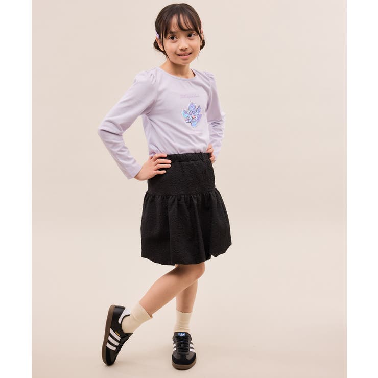 【KIDS/キッズ】【吸水速乾】フラワースパンコールトップス | ROPE' PICNIC【KIDS】 | 詳細画像14 