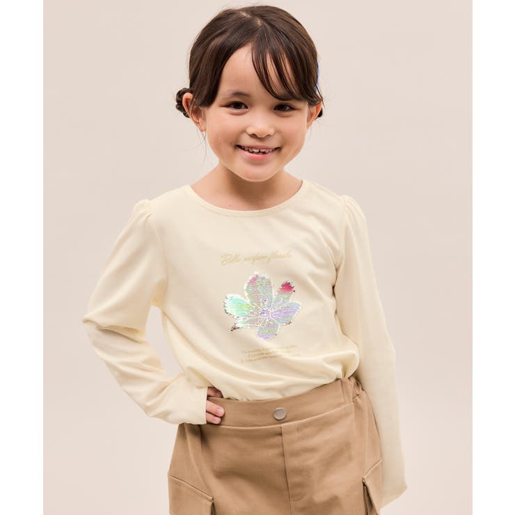 【KIDS/キッズ】【吸水速乾】フラワースパンコールトップス | ROPE' PICNIC【KIDS】 | 詳細画像17 