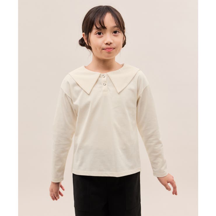 【KIDS/キッズ】【吸水速乾】セーラーカラートップス | ROPE' PICNIC【KIDS】 | 詳細画像9 