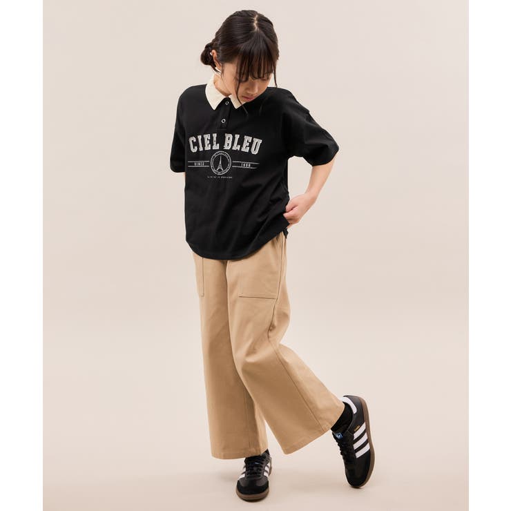 【接触冷感・吸水速乾】【UNISEX】衿付きカレッジトップス | ROPE' PICNIC【KIDS】 | 詳細画像3 
