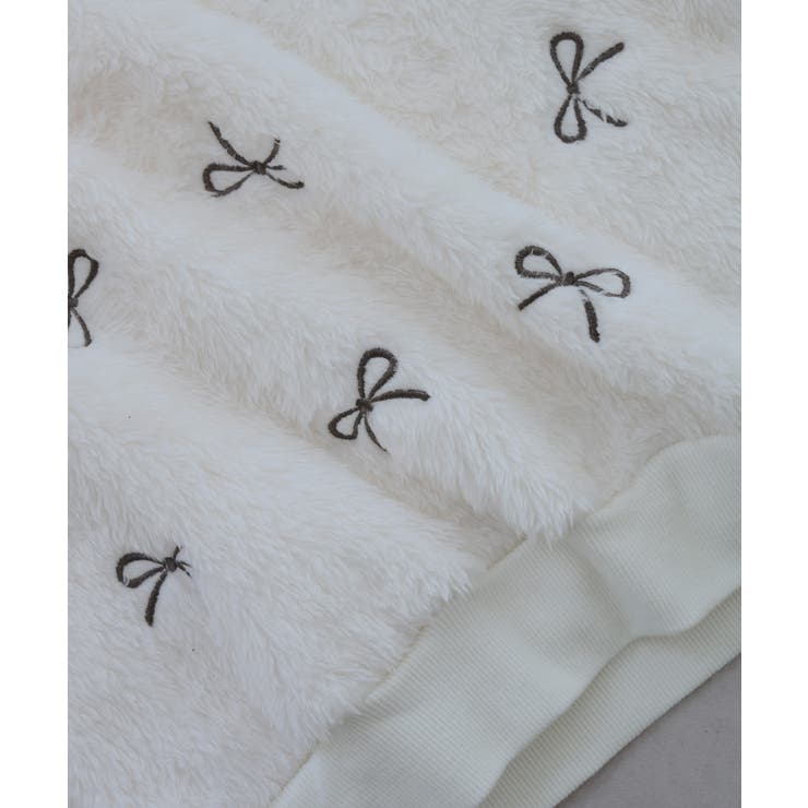 【KIDS/キッズ】リボン刺繍ボアプルオーバー | ROPE' PICNIC【KIDS】 | 詳細画像16 