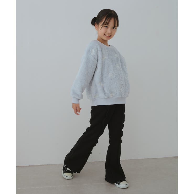 【KIDS/キッズ】リボン刺繍ボアプルオーバー | ROPE' PICNIC【KIDS】 | 詳細画像7 