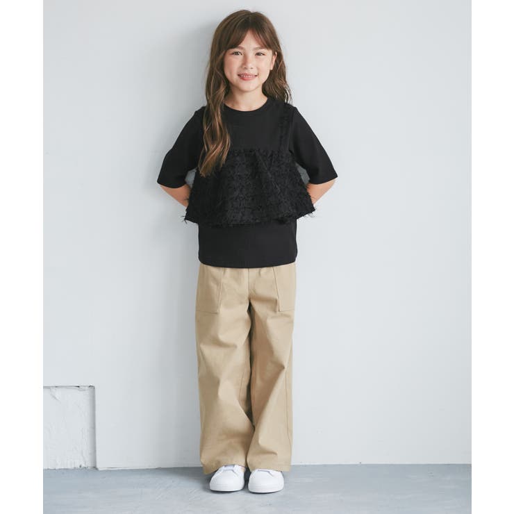 【KIDS/キッズ】ビスチェドッキングカットソー | ROPE' PICNIC【KIDS】 | 詳細画像2 