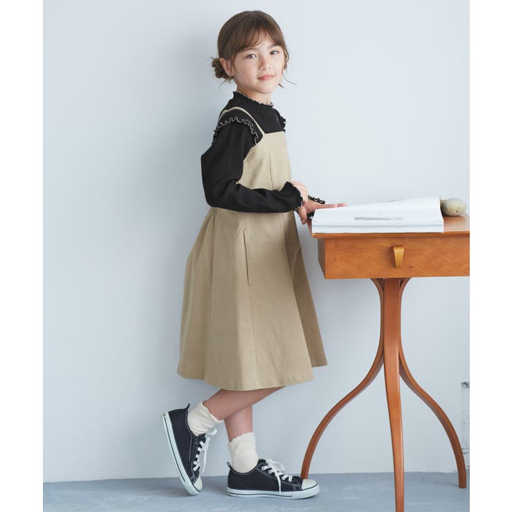 【KIDS/キッズ】プチフリル配色テレコトップス | ROPE' PICNIC【KIDS】 | 詳細画像6 