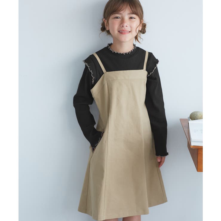 【KIDS/キッズ】プチフリル配色テレコトップス | ROPE' PICNIC【KIDS】 | 詳細画像7 