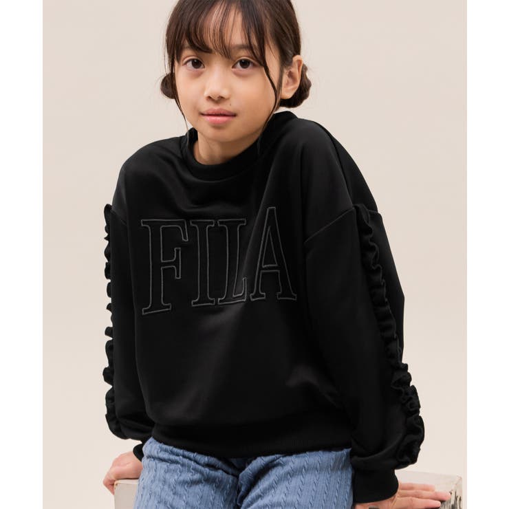 【KIDS/キッズ】【FILA/フィラ別注】袖フリル裏毛プルオーバー | ROPE' PICNIC【KIDS】 | 詳細画像11 