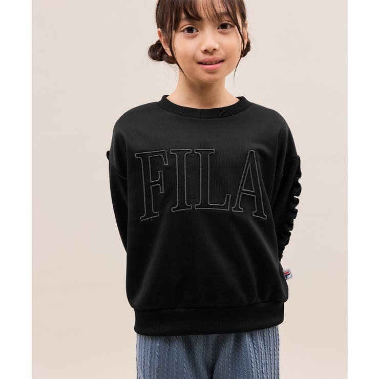【KIDS/キッズ】【FILA/フィラ別注】袖フリル裏毛プルオーバー | ROPE' PICNIC【KIDS】 | 詳細画像12 