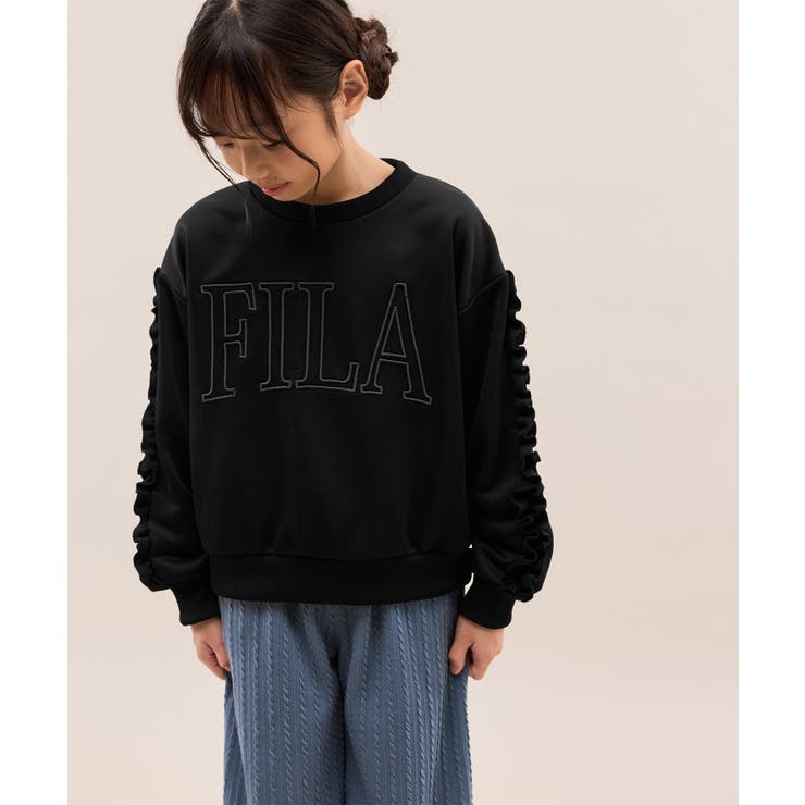 【KIDS/キッズ】【FILA/フィラ別注】袖フリル裏毛プルオーバー | ROPE' PICNIC【KIDS】 | 詳細画像13 