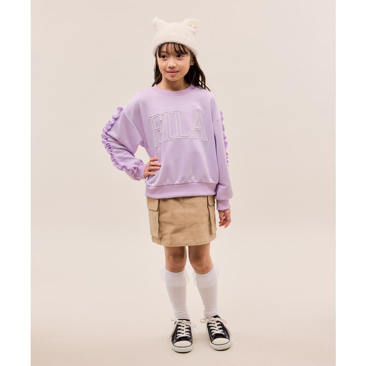 【KIDS/キッズ】【FILA/フィラ別注】袖フリル裏毛プルオーバー | ROPE' PICNIC【KIDS】 | 詳細画像16 