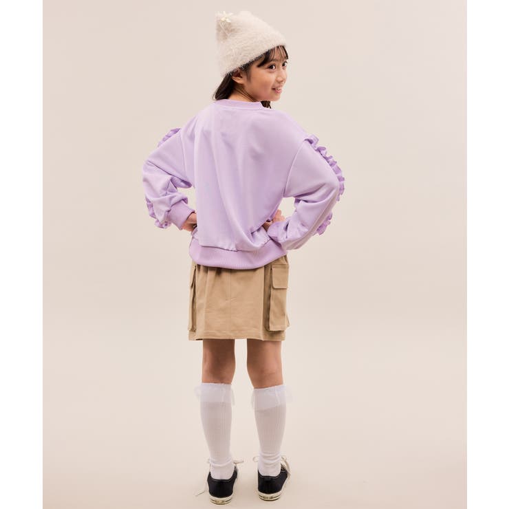 【KIDS/キッズ】【FILA/フィラ別注】袖フリル裏毛プルオーバー | ROPE' PICNIC【KIDS】 | 詳細画像17 