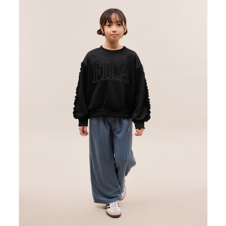 【KIDS/キッズ】【FILA/フィラ別注】袖フリル裏毛プルオーバー | ROPE' PICNIC【KIDS】 | 詳細画像9 