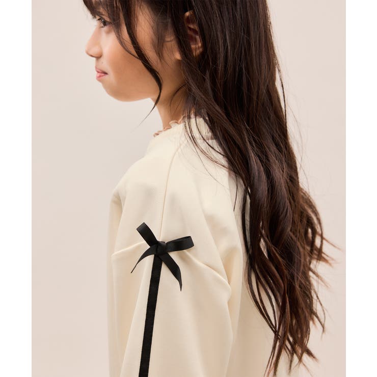 【KIDS/キッズ】【FILA/フィラ別注】ラインストーンロゴ裏毛プルオーバー | ROPE' PICNIC【KIDS】 | 詳細画像11 