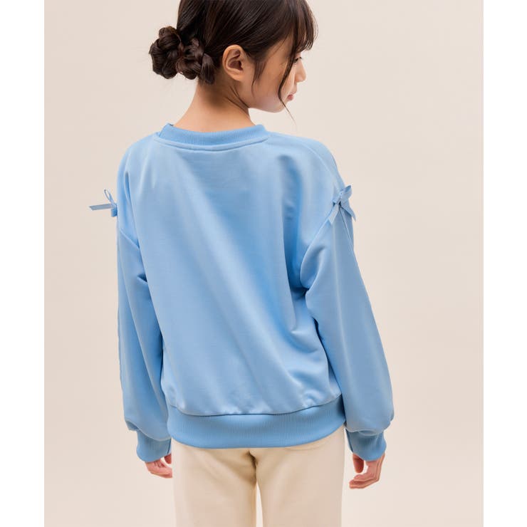 【KIDS/キッズ】【FILA/フィラ別注】ラインストーンロゴ裏毛プルオーバー | ROPE' PICNIC【KIDS】 | 詳細画像17 