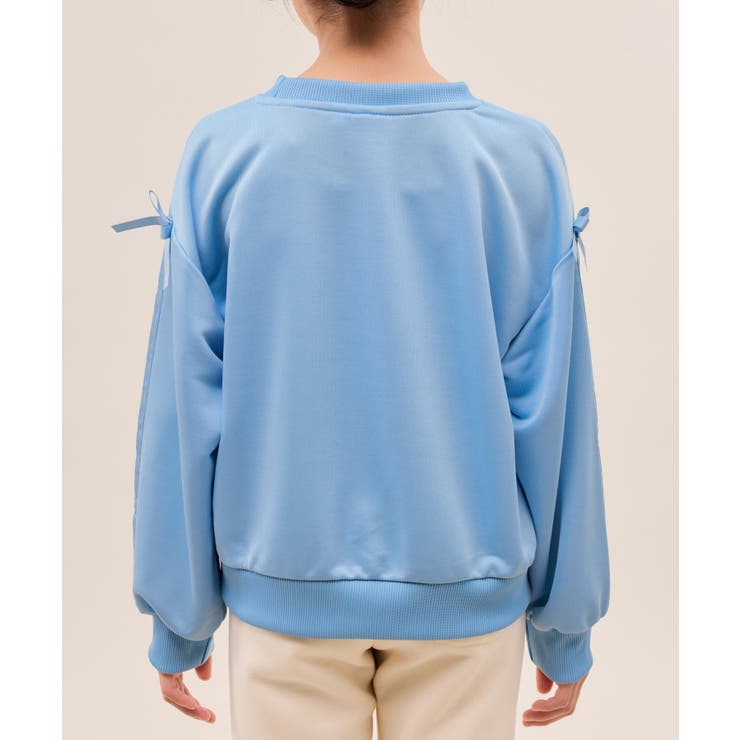 【KIDS/キッズ】【FILA/フィラ別注】ラインストーンロゴ裏毛プルオーバー | ROPE' PICNIC【KIDS】 | 詳細画像20 