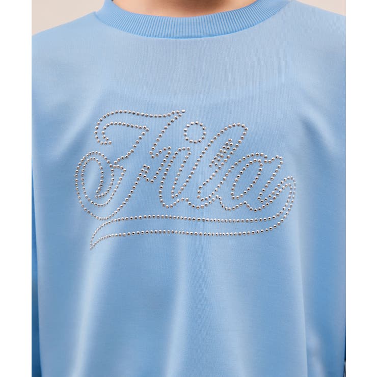 【KIDS/キッズ】【FILA/フィラ別注】ラインストーンロゴ裏毛プルオーバー | ROPE' PICNIC【KIDS】 | 詳細画像22 