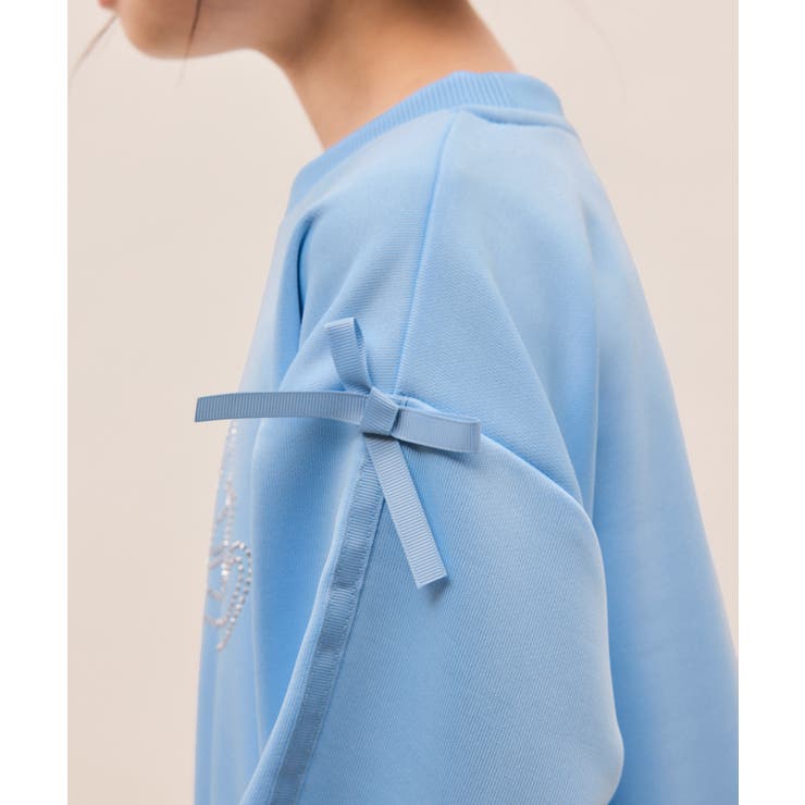 【KIDS/キッズ】【FILA/フィラ別注】ラインストーンロゴ裏毛プルオーバー | ROPE' PICNIC【KIDS】 | 詳細画像25 