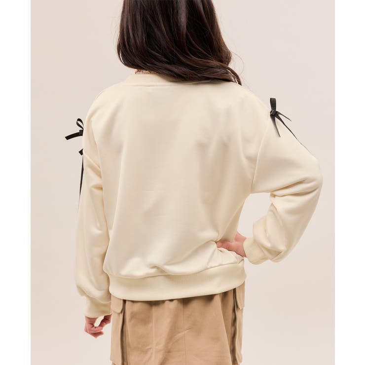 【KIDS/キッズ】【FILA/フィラ別注】ラインストーンロゴ裏毛プルオーバー | ROPE' PICNIC【KIDS】 | 詳細画像9 