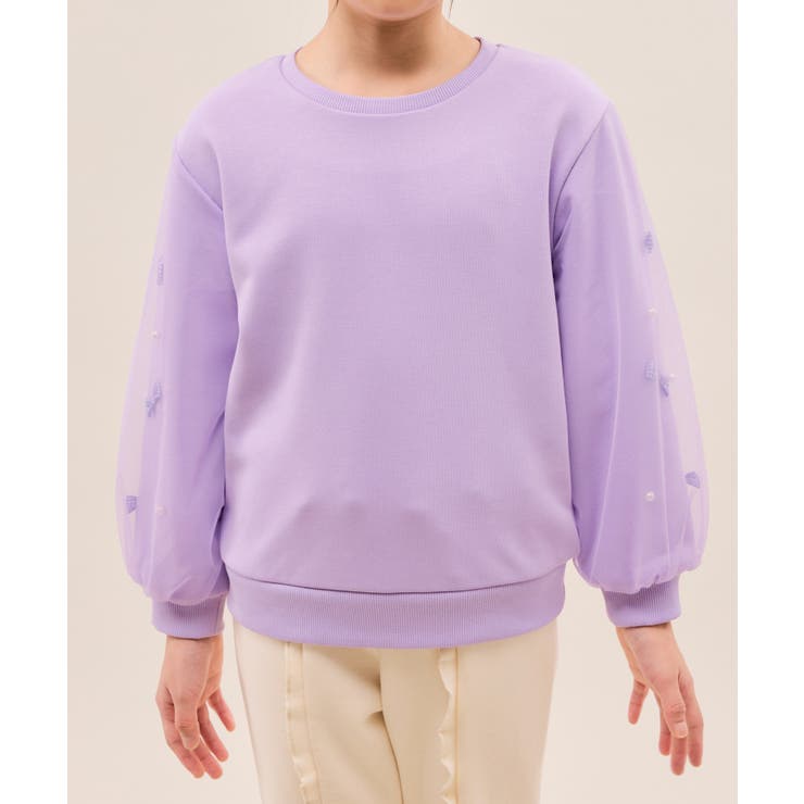 【KIDS/キッズ】ギンガムチェックリボンスリーブ裏毛トップス | ROPE' PICNIC【KIDS】 | 詳細画像16 