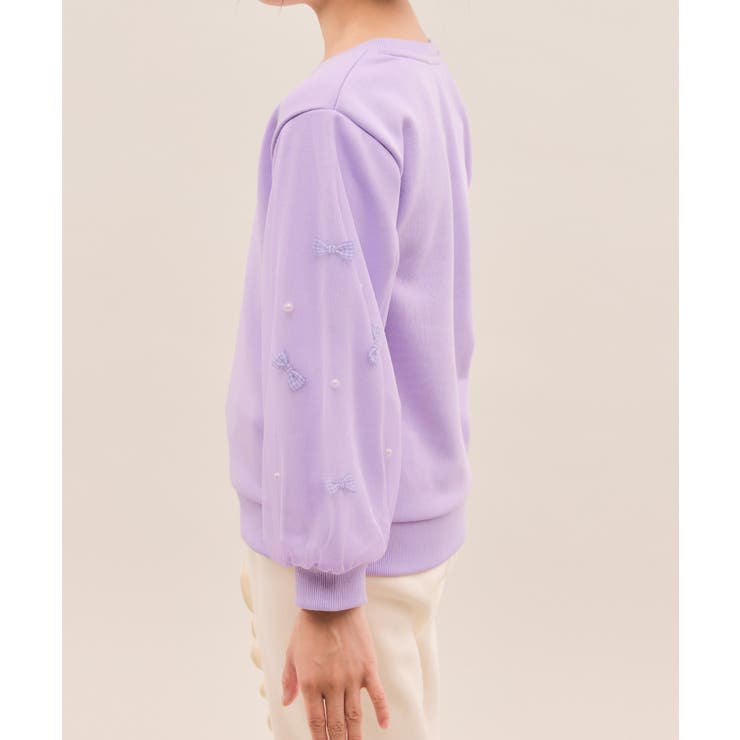 【KIDS/キッズ】ギンガムチェックリボンスリーブ裏毛トップス | ROPE' PICNIC【KIDS】 | 詳細画像17 