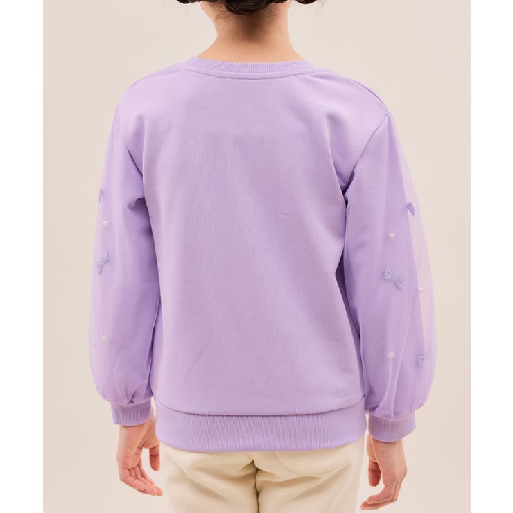 【KIDS/キッズ】ギンガムチェックリボンスリーブ裏毛トップス | ROPE' PICNIC【KIDS】 | 詳細画像18 