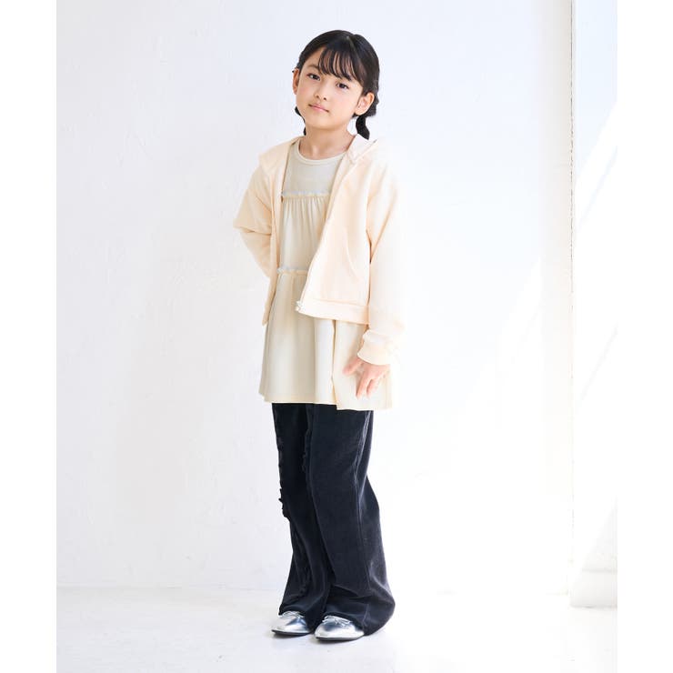 【KIDS/キッズ】配色メローティアードチュニック | ROPE' PICNIC【KIDS】 | 詳細画像10 