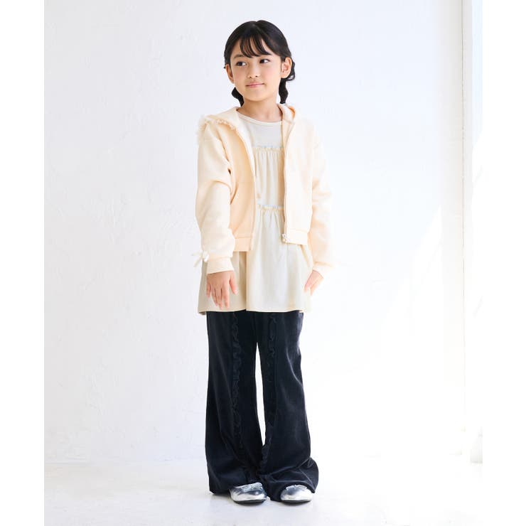 【KIDS/キッズ】配色メローティアードチュニック | ROPE' PICNIC【KIDS】 | 詳細画像11 