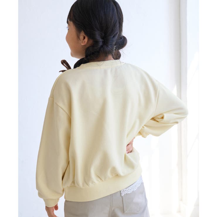 【KIDS/キッズ】ハート リボーンモチーフ 裏毛プルオーバー | ROPE' PICNIC【KIDS】 | 詳細画像5 
