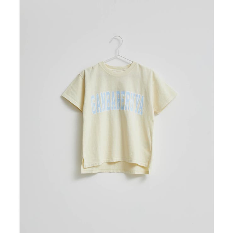 イエロー(80) | 【KIDS】【ガンバレルーヤ×ROPE' PICNIC】カレッジロゴＴシャツ | ROPE' PICNIC【KIDS】