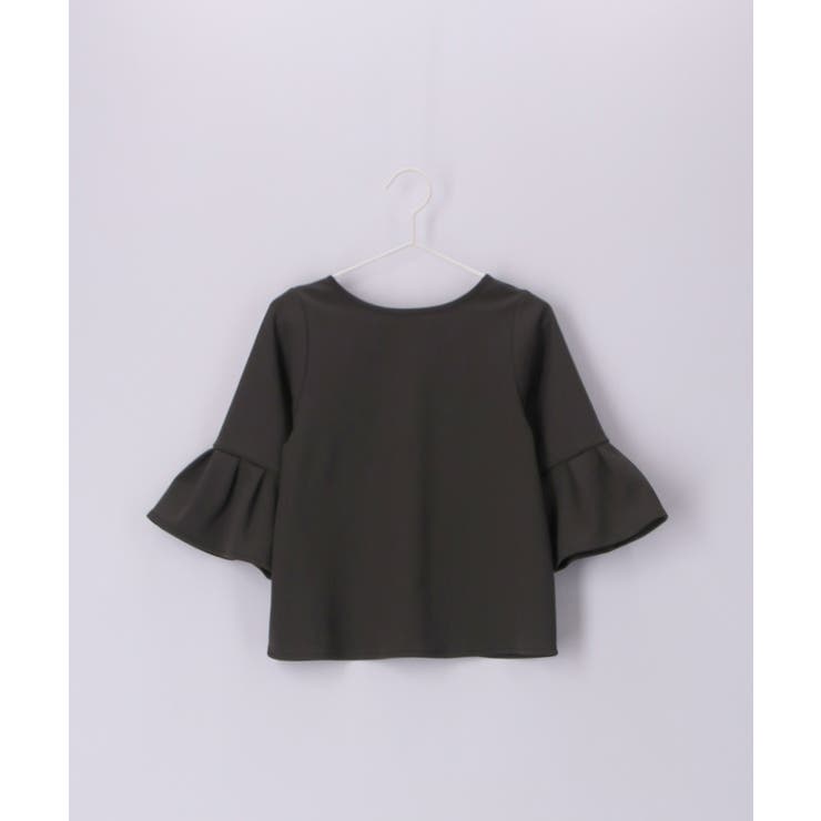 【KIDS】2WAY・リンクコーデ/ジョーゼットパールボタン付きトップス | ROPE' PICNIC【KIDS】 | 詳細画像9 