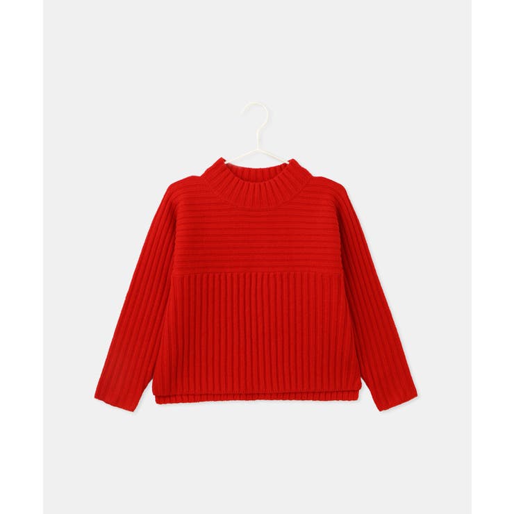 【KIDS キッズ】もちもちリブ切り替えニットプルオーバー イージーケア | ROPE' PICNIC【KIDS】 | 詳細画像19 