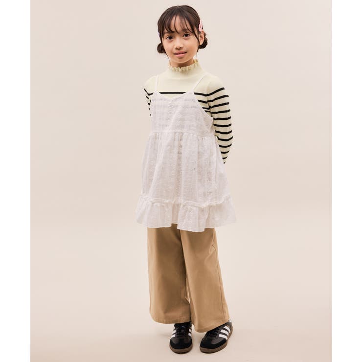 【KIDS/キッズ】アンチピリングフリルニットプルオーバー/リンクコーデ | ROPE' PICNIC【KIDS】 | 詳細画像13 