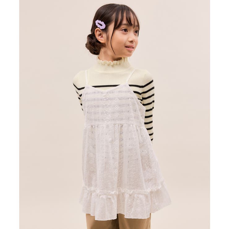 【KIDS/キッズ】アンチピリングフリルニットプルオーバー/リンクコーデ | ROPE' PICNIC【KIDS】 | 詳細画像14 